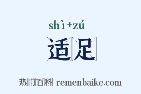 适足是什么意思的图片